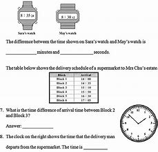 Image result for Time Quiz Example