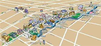 Image result for 3D Map of Las Vegas Strip Hotels