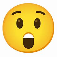 Image result for A Picture of an Astonished Smiley-Face Emoji