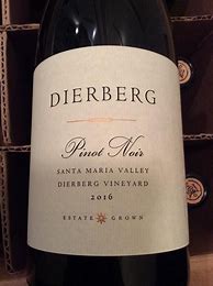 Image result for Dierberg Pinot Noir Dierberg Santa Maria Valley