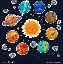 Image result for Solar System in Cartoon