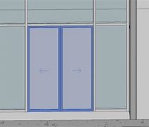 Image result for Curtain Wall Door Revit