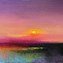 Image result for Sunset with Stars Painting