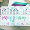 Image result for Birthday Bullet Journal Templates