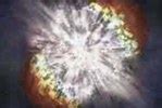 Image result for Red Star Explosion in Sky