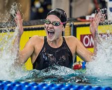 Image result for Lady Swimming