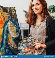 Image result for Lady Painter