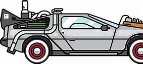 Image result for Back to the Future DeLorean Clip Art