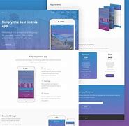 Image result for Mobile-App Website Design