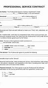Image result for Business Contract Template for Services