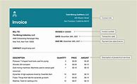 Image result for Sample Vendor Invoice