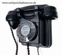 Image result for Bakelite Wall Telephone