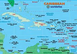 Image result for Caribbean Islands Map with Capitals