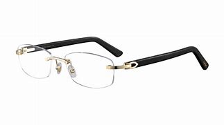 Image result for Cartier Black and Gold Glasses