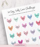 Image result for 30-Day Self-Care Challenge Printable