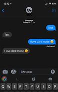 Image result for iMessage Dark Mode