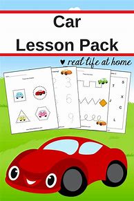 Image result for Preschool Vehicle Printables