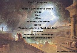 Image result for Passover 10 Plagues