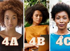 Image result for 4A vs 4B Hair