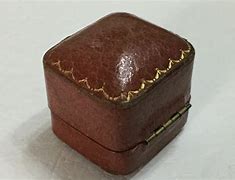 Image result for Antique Leather Ring Box