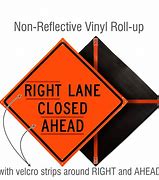 Image result for Washington State Traffic Signs Right Lane Closed