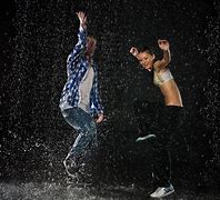 Image result for People Dancing in the Rain