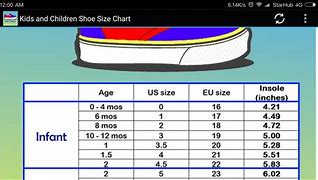 Image result for Big Kid Shoe Size Conversion