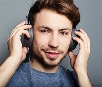 Image result for Person Wearing Headphones Stock Image