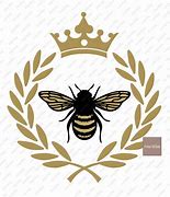 Image result for Beyonce Bee with a Crown SVG