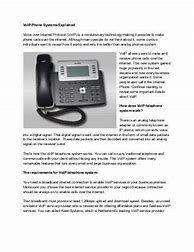 Image result for VoIP Phone System Components