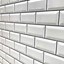 Image result for Straight Pattern White Tiles Grey Grout