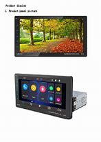 Image result for Single DIN Car Stereo with a Ir Remote Control