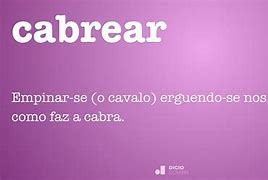 Image result for cabrear