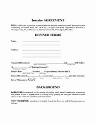 Image result for Investment Contract Agreement