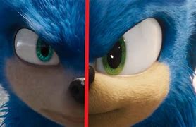 Image result for Sonic the Hedgehog Movie Before After