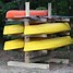 Image result for DIY Wood Kayak Rack