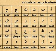 Image result for Modern Standard Arabic Alphabet