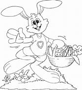 Image result for Easter Bunny Coloring Pages Printable