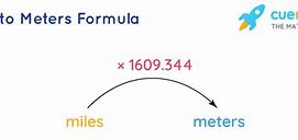 Image result for Meters to Miles Dimensional Analysis