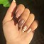 Image result for Teal and Peach French Nails