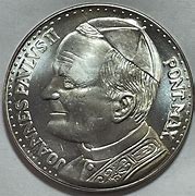 Image result for Pope John Paul II L100 Coin