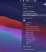 Image result for Mac Wifi Settings