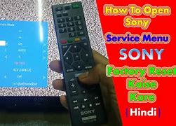 Image result for Sony TV Menu