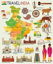 Image result for India Tourist Map