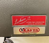 Image result for Lathem Time Clock Swipe Cards