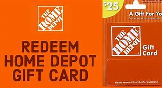 Image result for How to Use Home Depot Gift Card Online