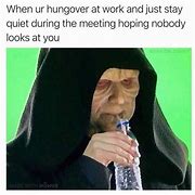 Image result for Star Wars Hangover Meme