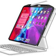 Image result for iPad Pro 11 in Case with Keyboard and Pencil White