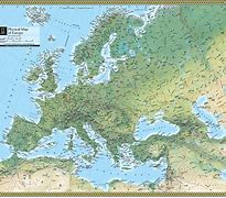 Image result for Europe Geography Map