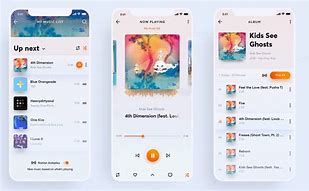 Image result for Music App Design Templates